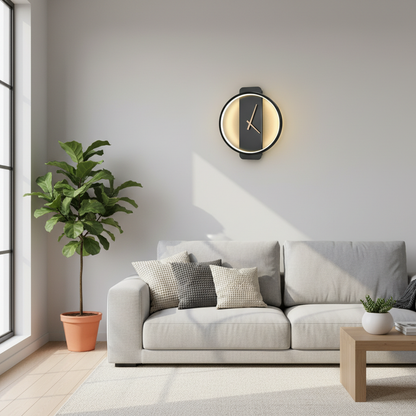AuraTime | Orologio da Parete Moderno LED Design Minimalista