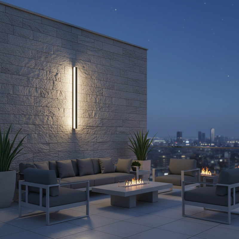 EvoBeam | Applique da Parete LED Moderna per Esterni