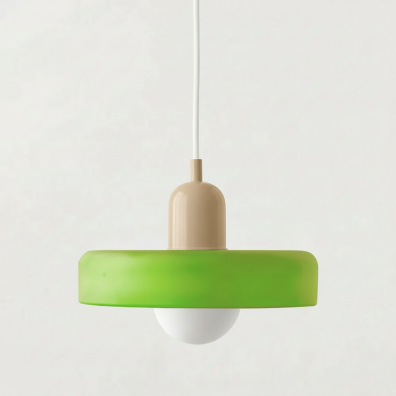 GlowGlass | Lampada a Sospensione Moderna in Vetro Design Scandinavo
