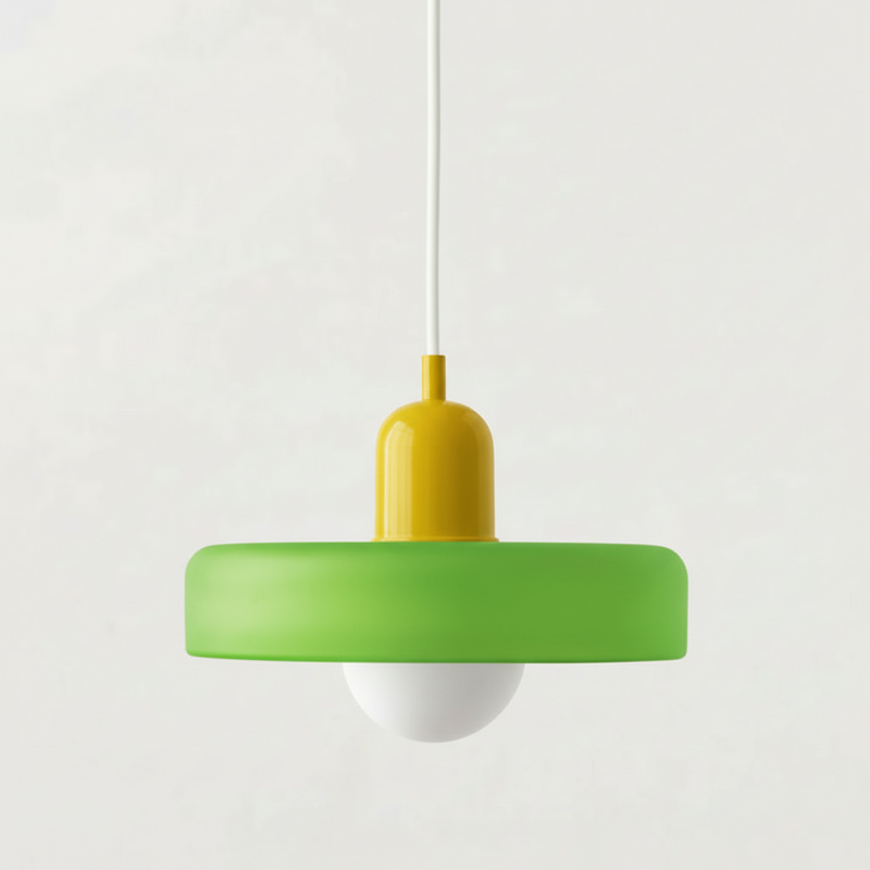 GlowGlass | Lampada a Sospensione Moderna in Vetro Design Scandinavo