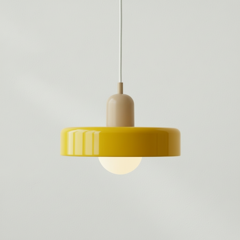 GlowGlass | Lampada a Sospensione Moderna in Vetro Design Scandinavo
