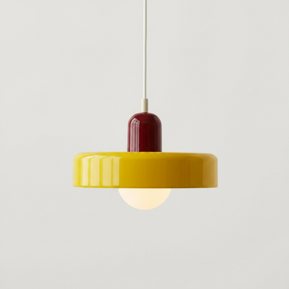 GlowGlass | Lampada a Sospensione Moderna in Vetro Design Scandinavo
