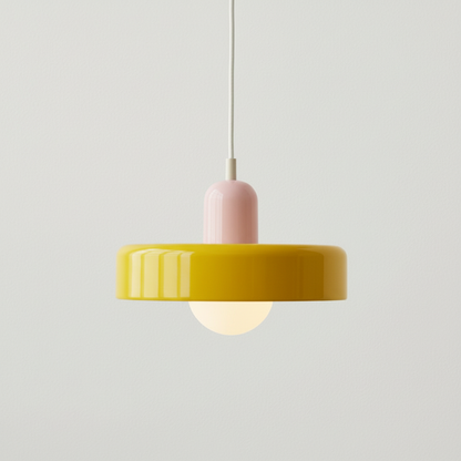 GlowGlass | Lampada a Sospensione Moderna in Vetro Design Scandinavo
