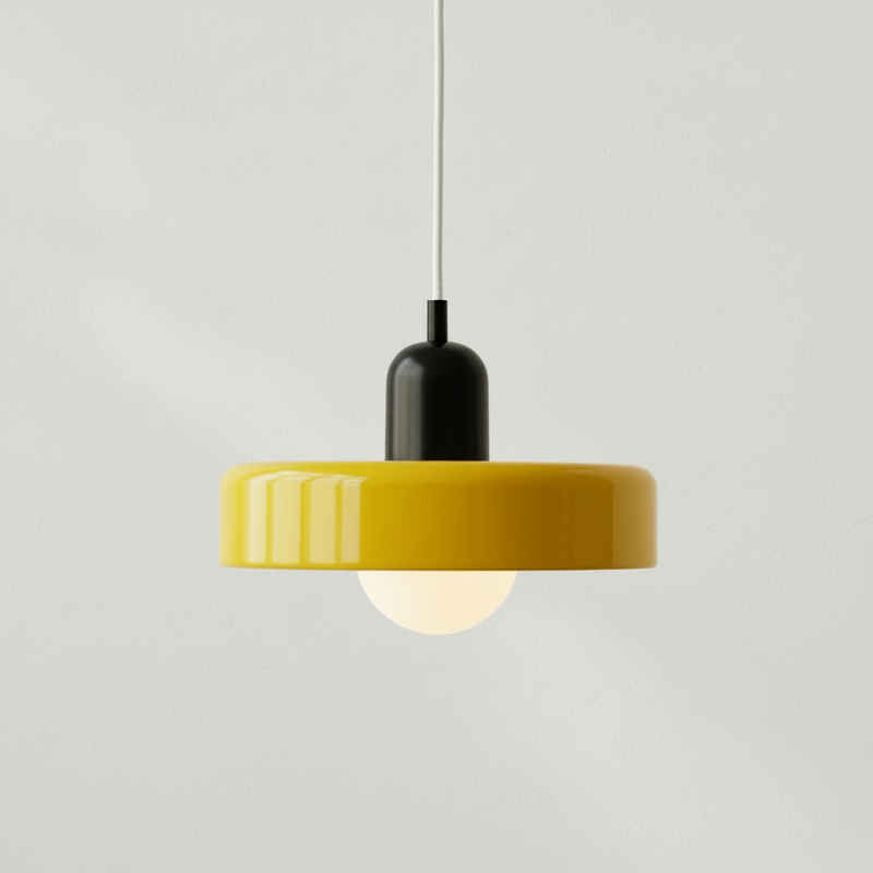 GlowGlass | Lampada a Sospensione Moderna in Vetro Design Scandinavo