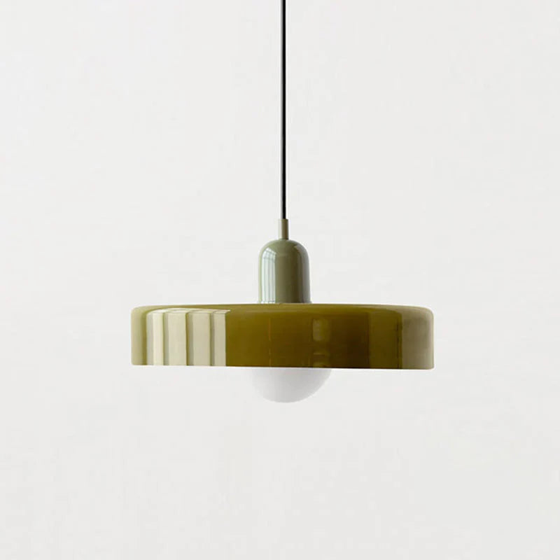 GlowGlass | Lampada a Sospensione Moderna in Vetro Design Scandinavo