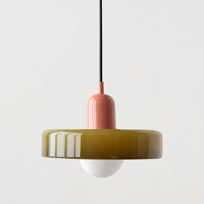 GlowGlass | Lampada a Sospensione Moderna in Vetro Design Scandinavo