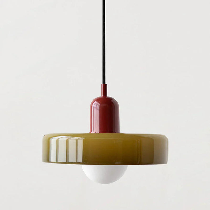 GlowGlass | Lampada a Sospensione Moderna in Vetro Design Scandinavo