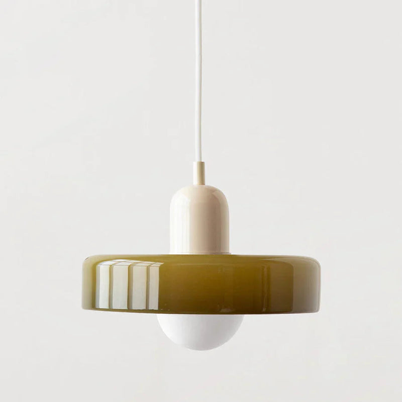 GlowGlass | Lampada a Sospensione Moderna in Vetro Design Scandinavo