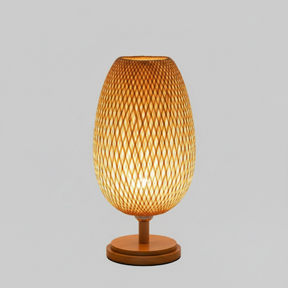 Lampada da Tavolo BambooLight | Illuminazione Vintage in Bambù