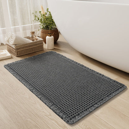 Tappetino da Bagno Antiscivolo Waffle Ultra Assorbente | Tappetini Bagno